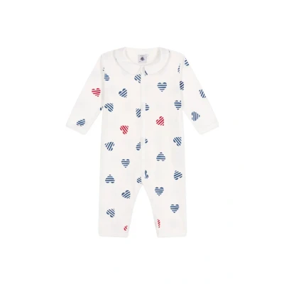 Image de Petit Bateau A0CSU Dors Bien sans Pieds, Blanc/Multico, 12 Mois Mixte bébé