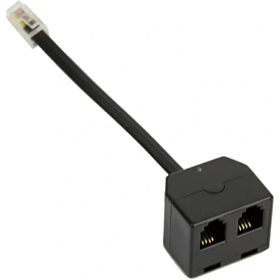Image de Jabra Prise Double RJ9 modulaire (Dédoubleur) 2xRJ9 Femelles