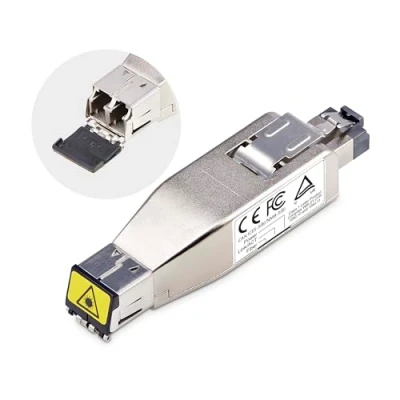 Image de Convertisseur de Média STARTECH Fibre vers RJ45 Monomode 10km Multimode 800m PoE 802.3af