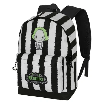 Image de Bételgeuse/Beetlejuice Stripes Sac à Dos HS Fan 2.2, Blanc, 31 x 44 cm, Capacité 24 L