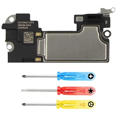 Image de MMOBIEL Haut Parleur Interne Compatible avec iPhone 12/12 Pro Ecouteur/Earpiece Speaker Remplacement INCL. Tournevis