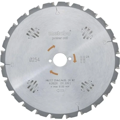 Image de Lames de scie circulaire pour précision cut HW/CT 216 x 30, 48 WZ 5 nég. (semi )stationnaires