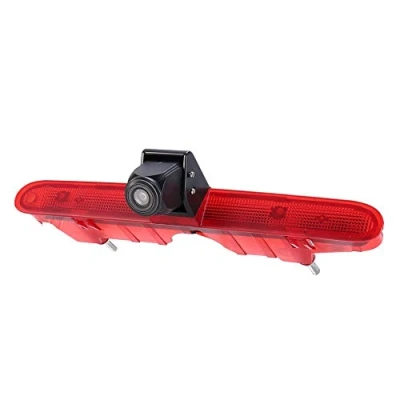 Image de HD Haut Lampe Frein lumière Vue arrière Caméra de recul Peut Ajuster l&#039;angle Vision Nocturne Infrarouge pour Peugeot Partner 2 Tepee Rifter/Citroen Berlingo B9 Kasten (Caméras recul)