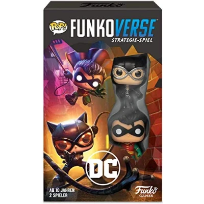 Image de Funko Games Black Mag Funkoverse Extension (2 Character Pack) German Board Game, Multi Colour Light Strategy Game for Children &amp; Adults (Ages 10+) 2 4 Players Idée Cadeau