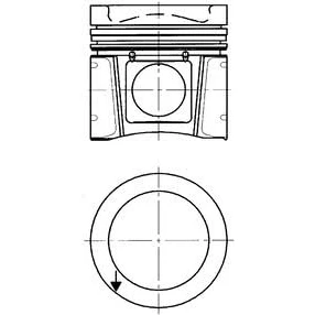 Image de Piston KOLBENSCHMIDT 40332620