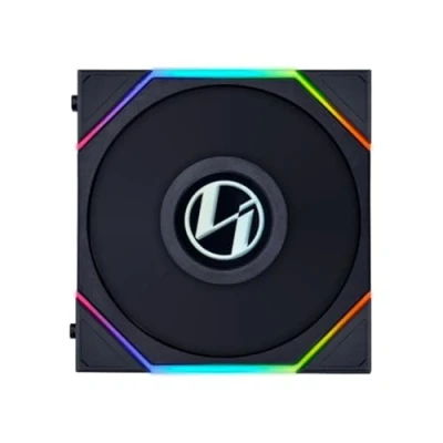 Image de Lian Li UNI Fan TL LCD Series Lüfter, 3er Pack INKL. Controller 120mm, Schwarz