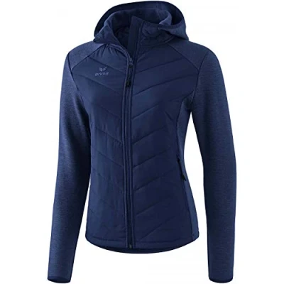 Image de Erima Femme Fonction Veste matelass e, New Navy, 40 EU