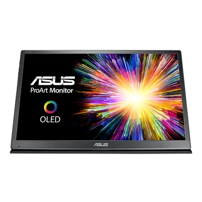 Image de ASUS ProArt PQ22UC Moniteur graphisme 21,5&quot; 4K portable Dalle OLED 0,5ms 3840x2160 330cd/m² Micro HDMI &amp; 2x USB C 99% DCI P3 HDR Garantie 5 ans