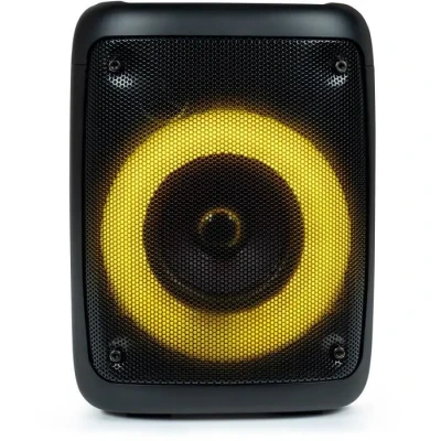Image de Enceinte Bluetooth® Party avec effets lumineux Taille S Noire Neuf