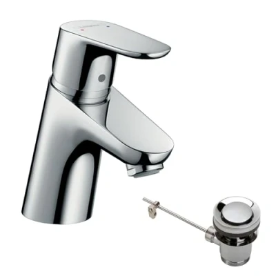 Image de hansgrohe Focus Mitigeur de lavabo 70, avec tirette et vidage, chromé, 31730000