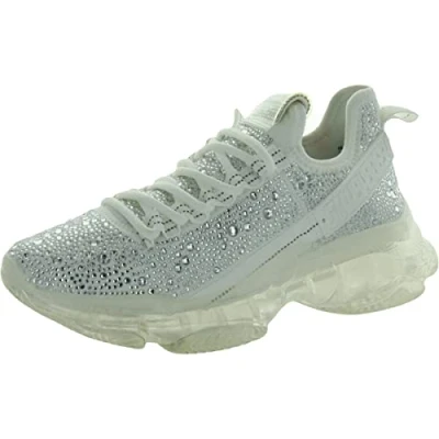Image de Steve Madden Femme Maxima Basket, Blanc, 38 EU