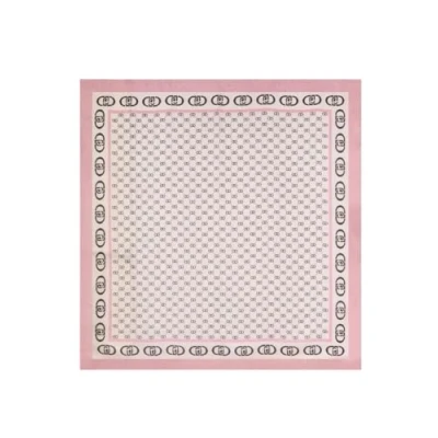 Image de LIU JO ECS Portalogo Foulard, Femme, Taille: One Size, Rosa