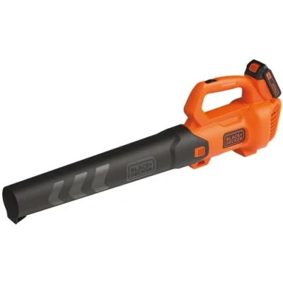 Image de Souffleur axial sans fil BLACK+DECKER BCBL200L QW 18V 2Ah Débit d&#039;air de 580m3/h + 1 batterie chargeur