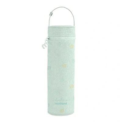 Image de Miniland Thermibag Mint 500ml. Couvercle isotherme avec poignée pour faciliter l’accrochage et le transport. Idéal les bouteilles ou thermoses. Collection Dolce.