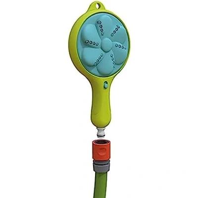 Image de Smoby Douchette 3 en 1 Accessoire de Maison Jet d&#039;eau Fixe ou Tournant 810914 Bleu