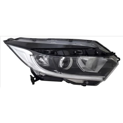 Image de TYC 20 17142 06 9 Phares gauche H11/HB3, LED avec feu de circulation diurne pour à droite LED, moteur électrique HONDA: HR V II
