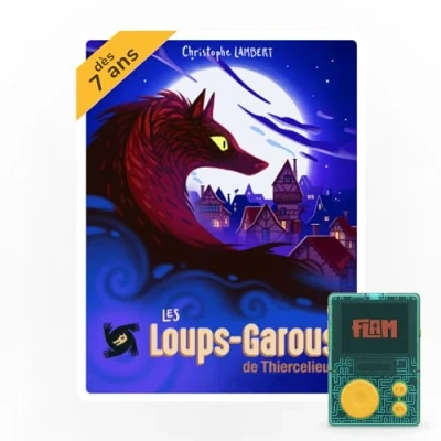 Image de Lunii Coffret Les Loups Garous de Thiercelieux, Livre Audio interactif, à écouter sur FLAM, 7 11 ans