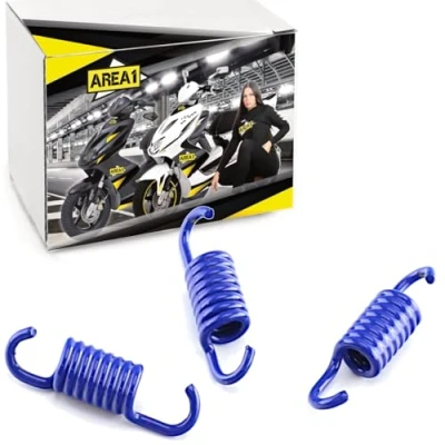 Image de Area1 Ressorts d&#039;embrayage pour embrayage 107 mm 50 cc + 1000 1500 tr/min Compatible avec Aerox Jog, Runner, NRG TPH Zip, ET2 ET4, Speedfight 2 3 4 Jetforce, GY6