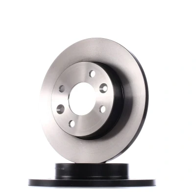 Image de TRW DF1013 Disque de frein 238 12 4 100 plein peint RENAULT: 19 I 3/5 portes, Express Pick up, CLIO 1, DACIA: SANDERO I, Logan MCV, 2