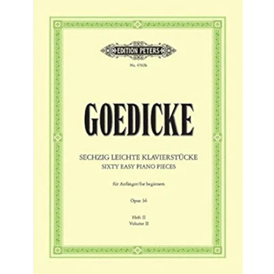 Image de Sixty easy piano pieces for beginners op.36 book 2