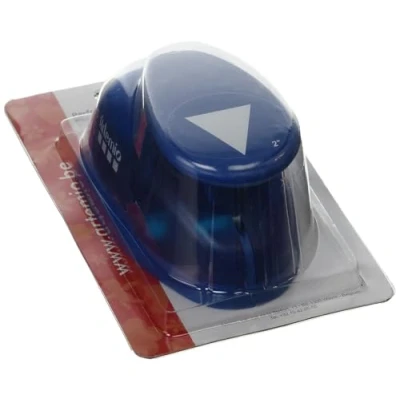 Image de Artemio 5 cm Géant Perforatrice à Levier Triangle Bleu