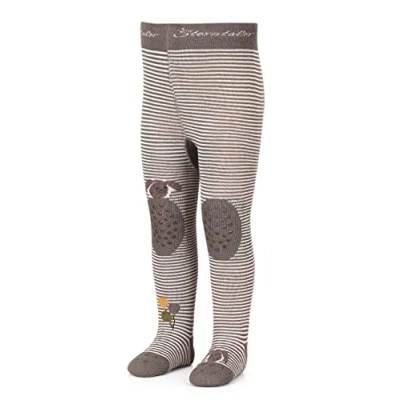 Image de Sterntaler Collants d&#039;éveil Elephant Eddy d&#039;évasion, Gris, 9 Mois Mixte bébé