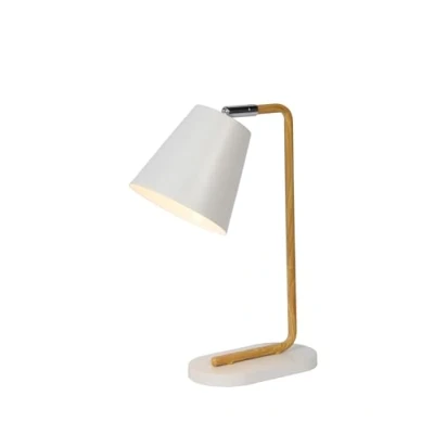 Image de Lucide Lampe à poser Cona avec structure couleur bois