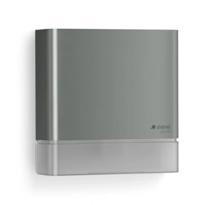 Image de Steinel Détecteur de mouvement MD IR D180 COM1 anthracite, portée 180, 9 zones détection, réglages via application, Bluetooth Mesh