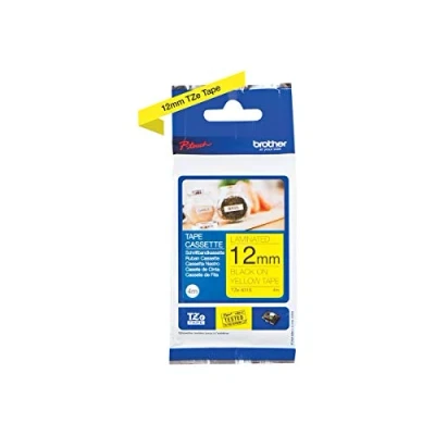 Image de Brother TZe 631S (12 mm) Noir sur jaune Ruban