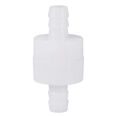 Image de Hilitand Clapet Anti Retour en Plastique de 8 mm avec Valve à Sens Unique pour Eau, Carburant, Liquide, Air