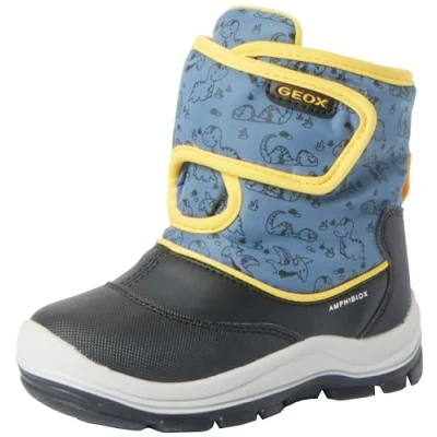 Image de Geox Bébé garçon B Flanfil Boy ABX Bateau à Cheville, DK Avio Jaune, 24 EU