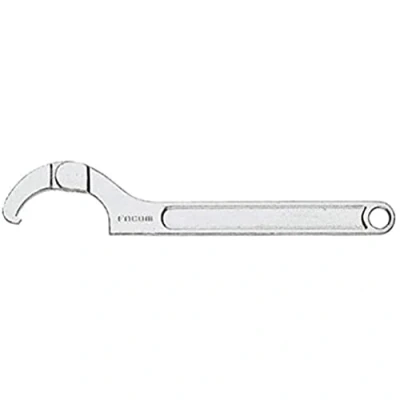 Image de FACOM Clé à Ergot Articulée 125A.80 Pour Écrous Encoche Latérale Articulation avec Rondelle Ressort Plus de Douceur et Fiabilité Diamètre 50 80 mm Chrome Satiné