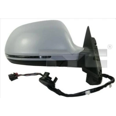 Image de Rétroviseur extérieur Tyc 302 0064 gauche avec couche d&#039;apprêt pour ajustage électrique des rétroviseurs, asphérique, chauffant AUDI: A3 3/5 portes