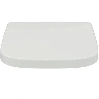 Image de Ideal Standard I.Life B, Abattant WC T468201, Lunette Toilette, Déclipsable, Facile à installer, Résistant, Ne rouille Pas, Fixations incluses, Modèle authentique, Blanc