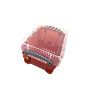 Image de Really Useful Boîte 3 l Rouge Transparent