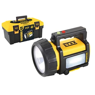 Image de Projecteur LED rechargeable 10W VELAMP Doomster Pro Master 700 lumens Imperméable Powerbank