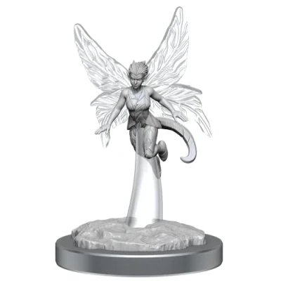 Image de rôle essentiel : miniatures non patinées Wisher Pixies 6 Donjons et Dragons peints/apprêtés par WizKids Compatible avec DND D&amp;D autres jeux de table TTRPG