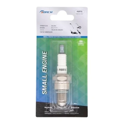 Image de Torch F6RTC Bougie d&#039;allumage Borne Solide Remplacer pour BPR6ES, 7995/WR6DC 7900/WR7DC, RN9YC RN10YC RN11YC, 3047/W20EPR U/VW20, MTD 951 10292 751 Engine 131 039