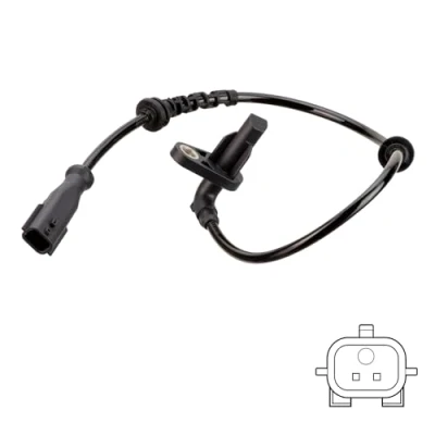 Image de DELPHI SS21282 12B1 Capteur ABS actif 562mm RENAULT: Kangoo II / Grand Kangoo, Express