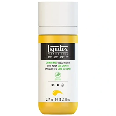 Image de Liquitex Professional Acrylique Soft Body 237ml Cadmium Free Yellow Medium