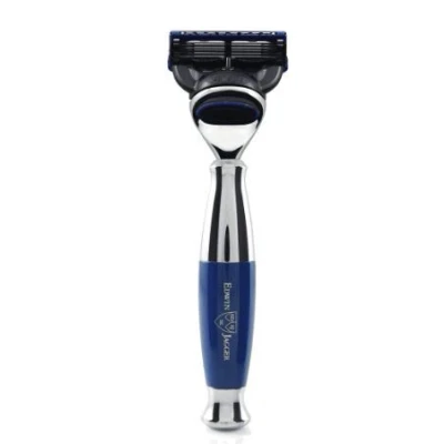 Image de Edwin Jagger Lames Rasoirs Gillette Fusion Proglide Bleu et chromé