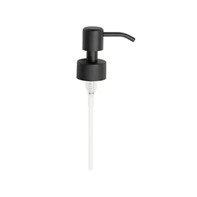 Image de Kapitan Pompe de Rechange pour Distributeur Savon Liquide 28 mm Acier Inoxydable, INOX à Finition Brossée Noire