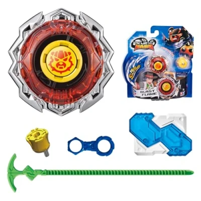 Image de Infinity Nado Auldey Toupie Série Standard Blast Flame YW624305,Jouet Enfant 5 6 7 8 9 10 11 12 Ans Garcon Fille