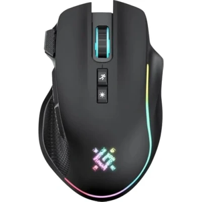 Image de Souris de jeu sans fil DEFENDER GM 213 Éclairage RVB Batterie durable 5 boutons