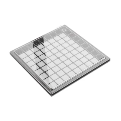 Image de Decksaver Housse pour Novation Launchpad Mini Couvercle de protection en polycarbonate ultra résistant couleur transparente fumée, fabriquée au Royaume Uni Le choix des producteurs une