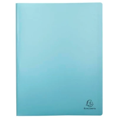 Image de Exacompta Réf. 86470E 1 Protège documents Skandi 40 pochettes grainées 80 vues pour A4 dim 24 x 32 cm couverture semi rigide en polypro recyclé 4 couleurs aléatoires