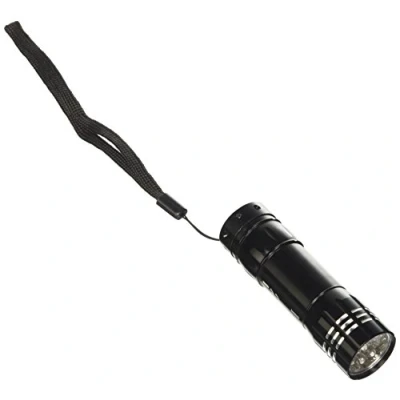 Image de Hama Lampe de poche LED &quot;Basic FL 92&quot; (2,5 cm x 9 cm, 25 lumens, LED, 0,5 W, portée 40 m) Noir