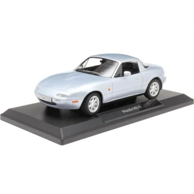 Image de Norev Mazda MX 5 1989 Silver 1:18 Miniature, 188023