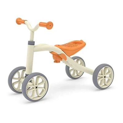 Image de Chillafish Trotteur Bebe 4 Roues Quadie Porteur avec siège réglable sans Utiliser d&#039;outils et silencieuses, pour Les Enfants de 1 à 3 Ans, Gris