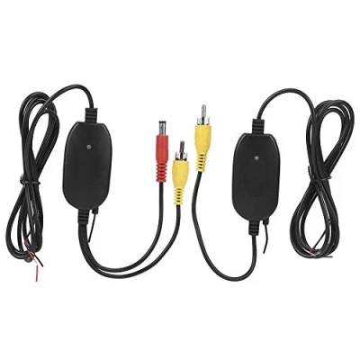 Image de Gorgeri Wireless 2.4G Video Transmitter Receiver Kit Accessory Car Rearview Backup Camera for Connect in Monitor Players DVD Vehicle